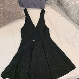 Shimmery A-line dress